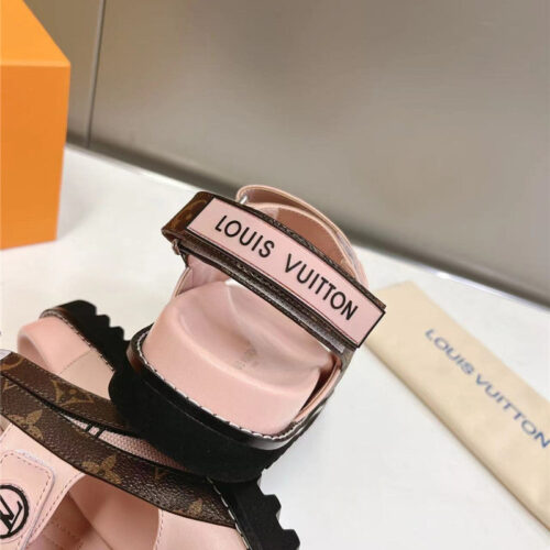 High Quality Luxury Louis Vuitton Spring Summer Beach Sandals – Style 35011 product detail