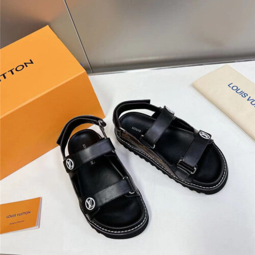 High Quality Luxury Louis Vuitton Spring Summer Beach Sandals – Style 62691
