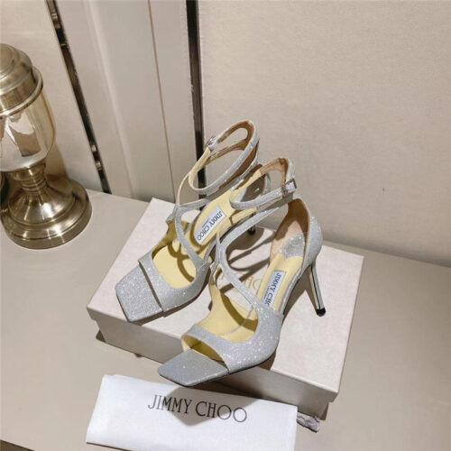 High Quality Luxury Jimmy Choo Paris Window Custom High Heels product detail
