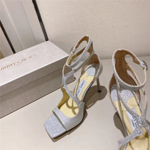 High Quality Luxury Jimmy Choo Paris Window Custom High Heels product detail