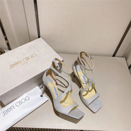 High Quality Luxury Jimmy Choo Paris Window Custom High Heels product detail