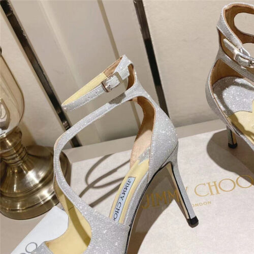 High Quality Luxury Jimmy Choo Paris Window Custom High Heels product detail