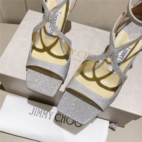 High Quality Luxury Jimmy Choo Paris Window Custom High Heels product detail