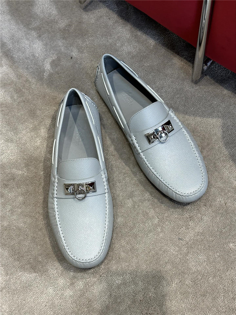 High Quality Luxury Hermes Mens Classic Loafers – Style 61891 product detail