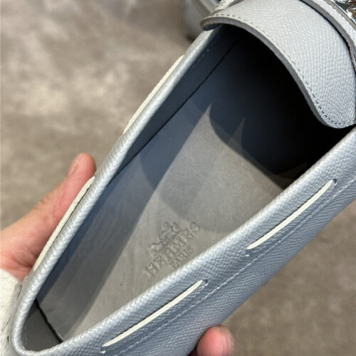 High Quality Luxury Hermes Mens Classic Loafers – Style 61891 product detail