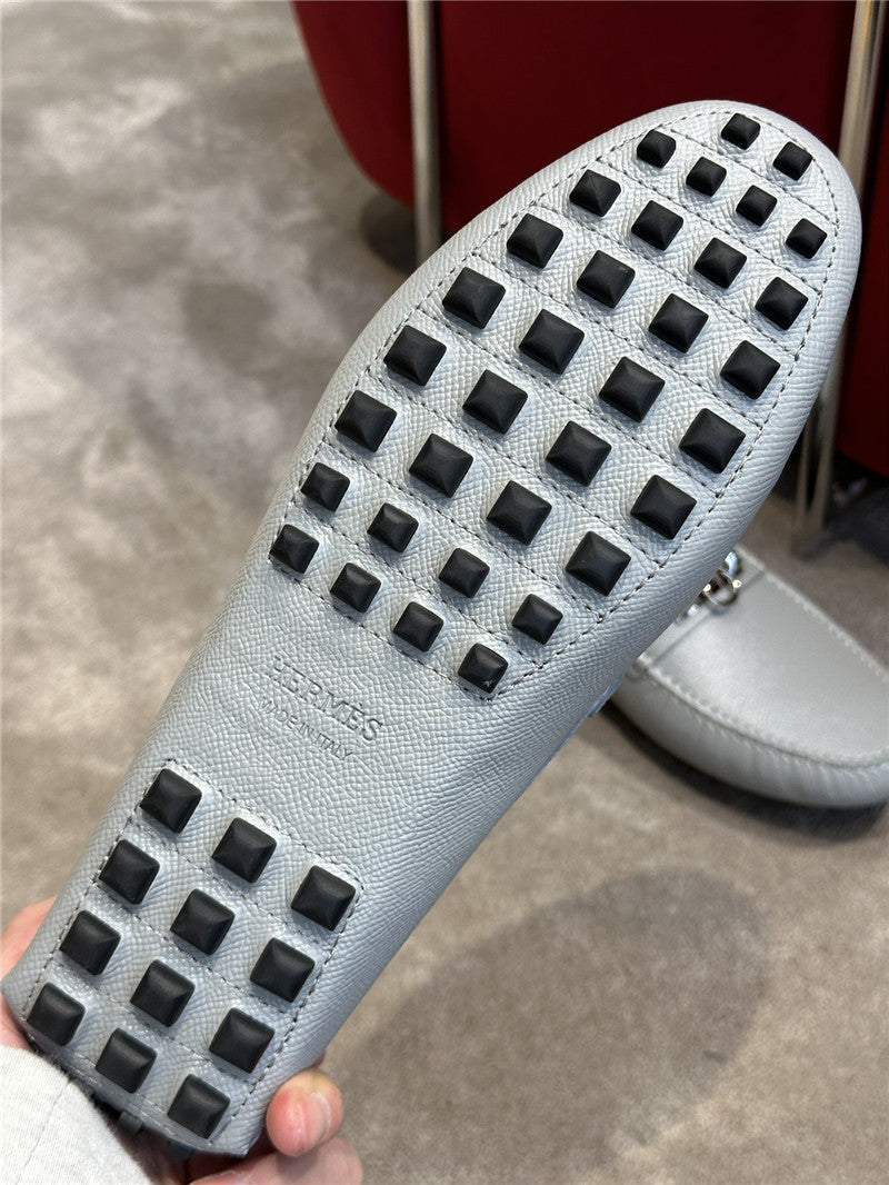 High Quality Luxury Hermes Mens Classic Loafers – Style 61891 product detail