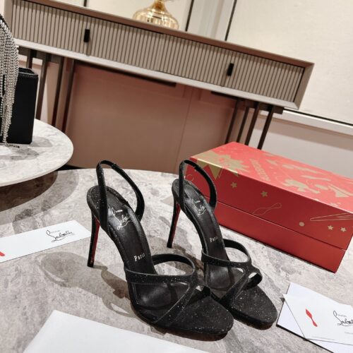 High Quality Luxury Christian Louboutin Cross Strap Sandals