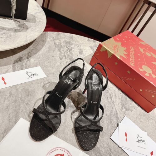High Quality Luxury Christian Louboutin Cross Strap Sandals product detail