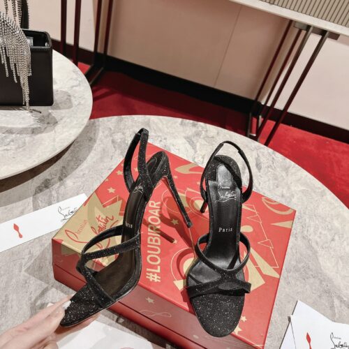 High Quality Luxury Christian Louboutin Cross Strap Sandals product detail