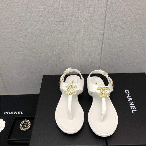 High Quality Luxury Chanel New C Buckle Sandals product detail