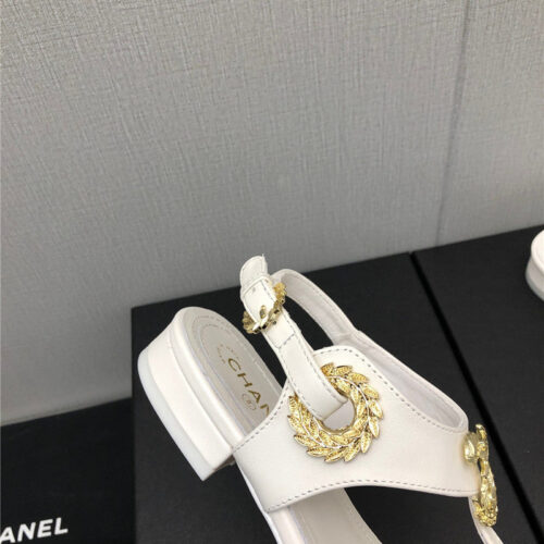 High Quality Luxury Chanel New C Buckle Sandals product detail