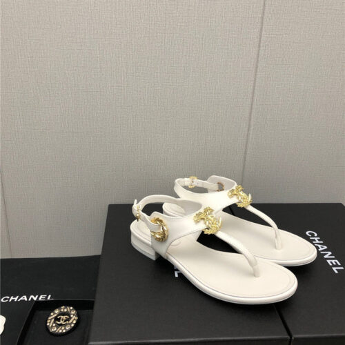 High Quality Luxury Chanel New C Buckle Sandals product detail