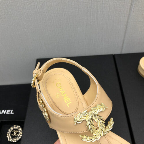 High Quality Luxury Chanel New C Buckle Sandals – Style 04390 product detail