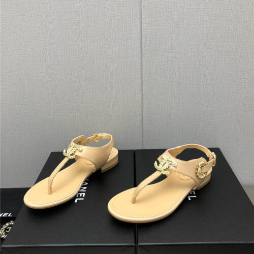 High Quality Luxury Chanel New C Buckle Sandals – Style 04390