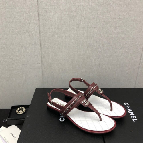 High Quality Luxury Chanel New C Buckle Chain Sandals – Style 14566