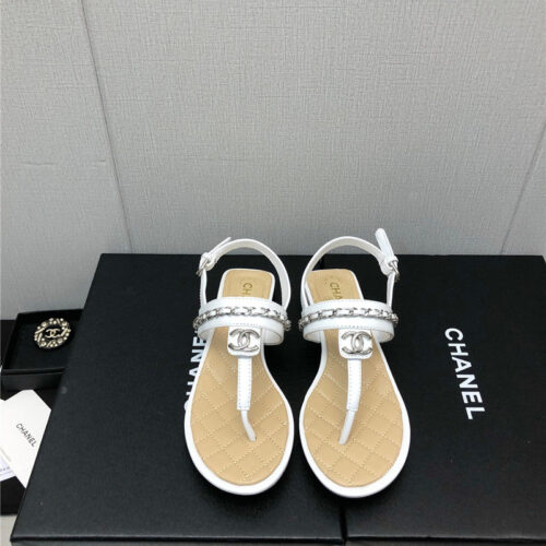 High Quality Luxury Chanel New C Buckle Chain Sandals product detail
