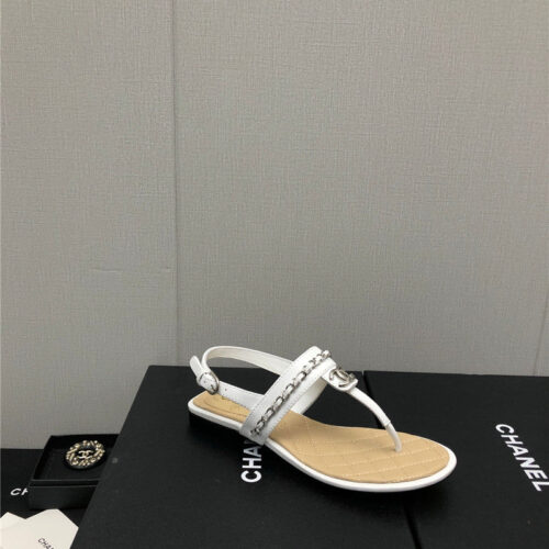 High Quality Luxury Chanel New C Buckle Chain Sandals product detail