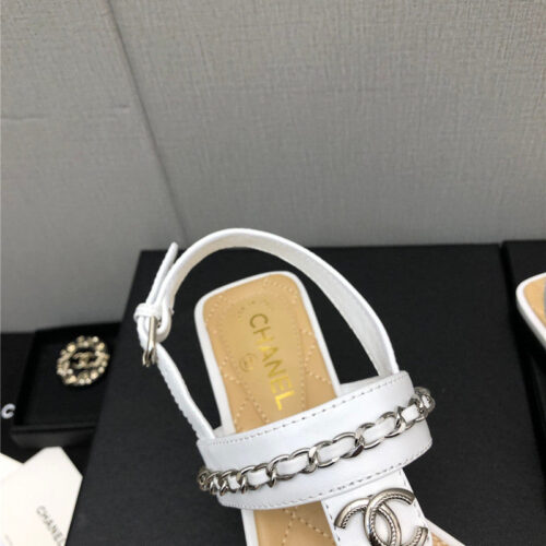 High Quality Luxury Chanel New C Buckle Chain Sandals product detail
