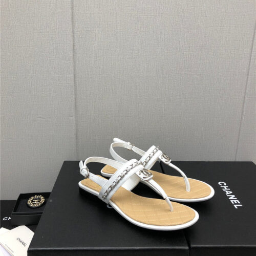 High Quality Luxury Chanel New C Buckle Chain Sandals product detail