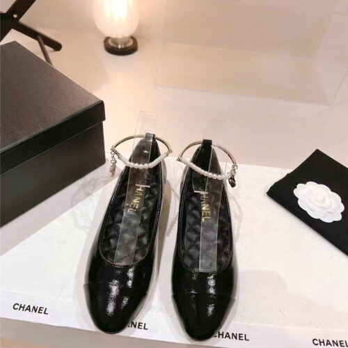 High Quality Luxury Chanel 23C Pearl Mary Jane Shoes – Style 32870 product detail