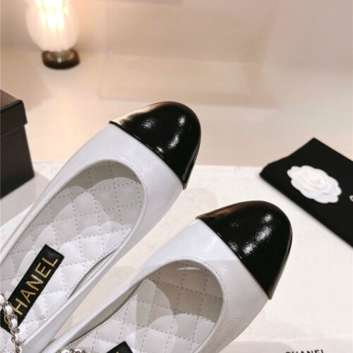 High Quality Luxury Chanel 23C Pearl Mary Jane Shoes – Style 29478 product detail