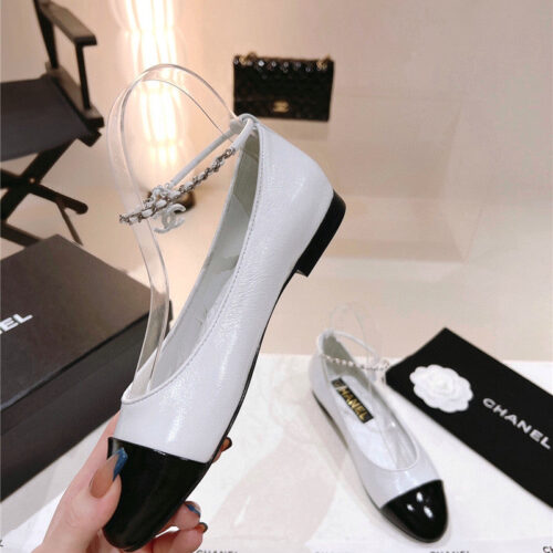 High Quality Luxury Chanel 23C Pearl Mary Jane Shoes – Style 29478 product detail