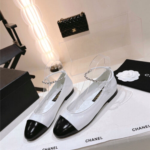 High Quality Luxury Chanel 23C Pearl Mary Jane Shoes – Style 29478