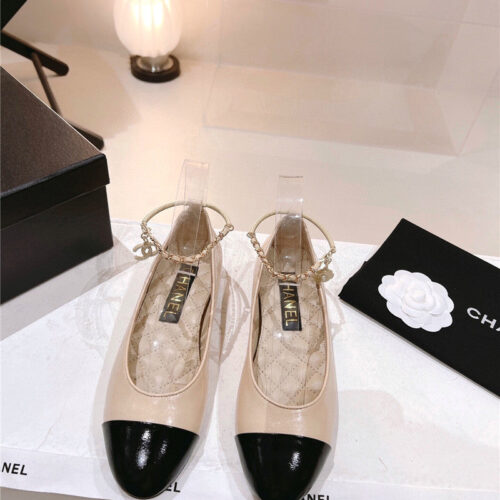High Quality Luxury Chanel 23C Pearl Mary Jane Shoes – Style 93318 product detail