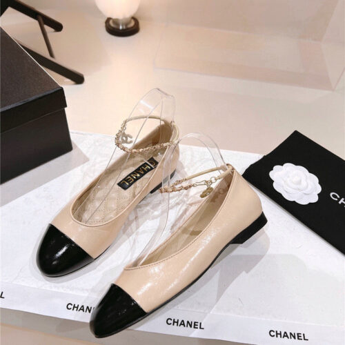 High Quality Luxury Chanel 23C Pearl Mary Jane Shoes – Style 93318