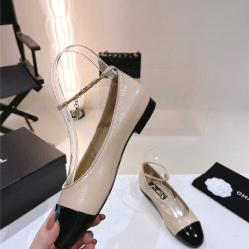 High Quality Luxury Chanel 23C Pearl Mary Jane Shoes – Style 93318 product detail