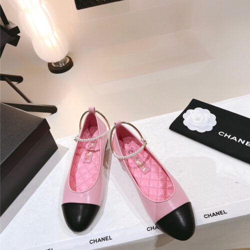 High Quality Luxury Chanel 23C Pearl Mary Jane Shoes product detail