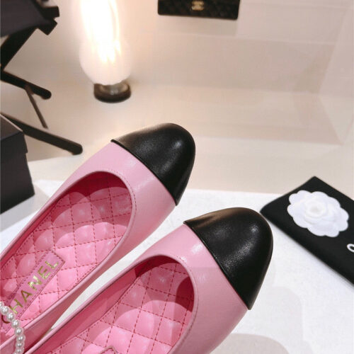 High Quality Luxury Chanel 23C Pearl Mary Jane Shoes product detail