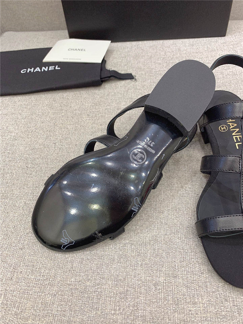 High Quality Luxury Chanel New Flat Sandals – Style 36422 product detail