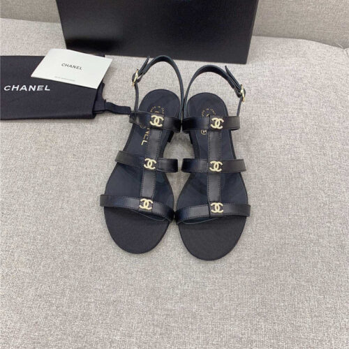 High Quality Luxury Chanel New Flat Sandals – Style 36422 product detail