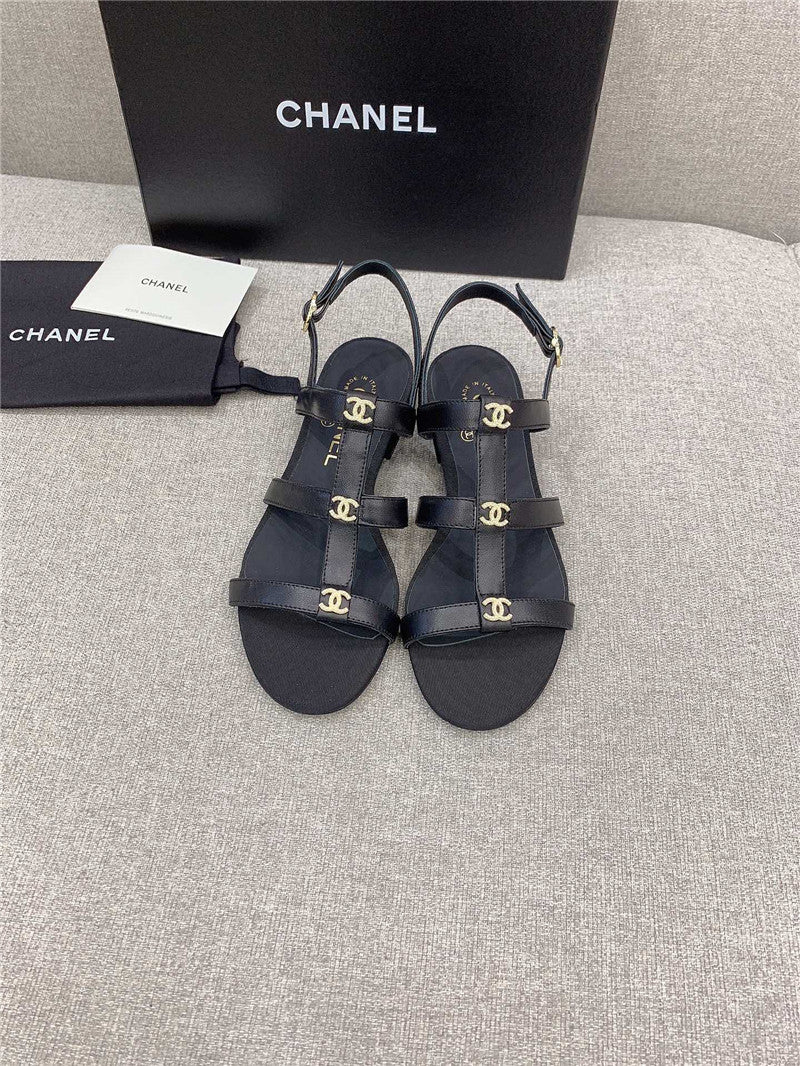 High Quality Luxury Chanel New Flat Sandals – Style 36422 product detail