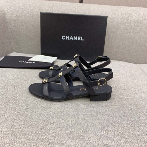 High Quality Luxury Chanel New Flat Sandals – Style 36422 product detail