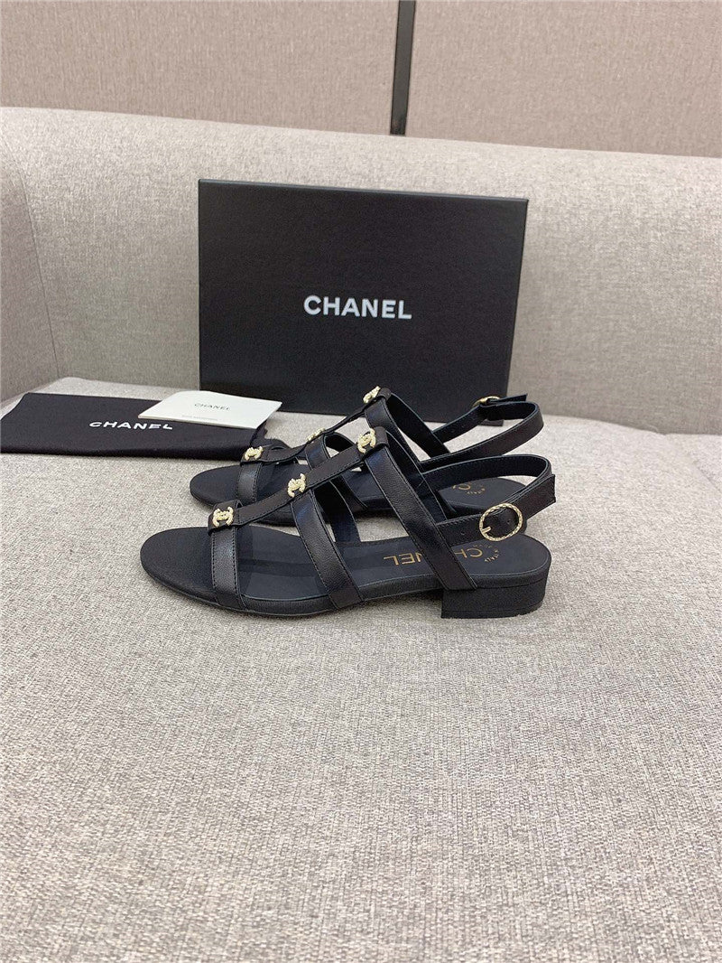 High Quality Luxury Chanel New Flat Sandals – Style 36422 product detail