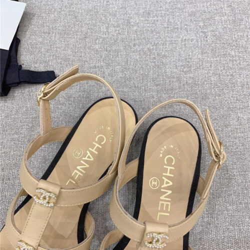 High Quality Luxury Chanel New Flat Sandals product detail