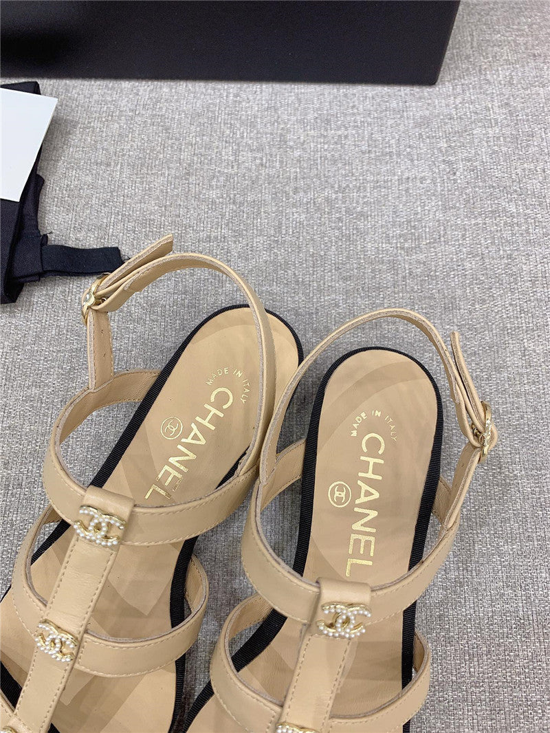 High Quality Luxury Chanel New Flat Sandals product detail