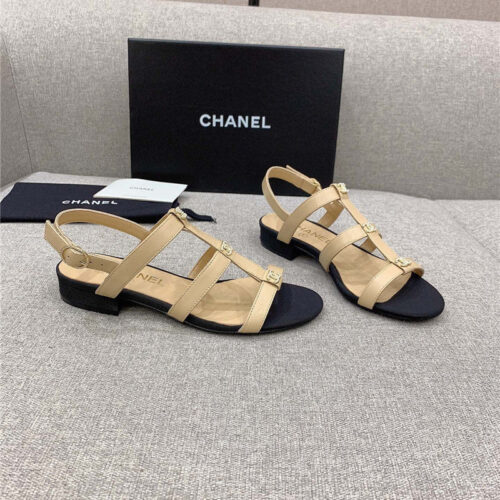High Quality Luxury Chanel New Flat Sandals