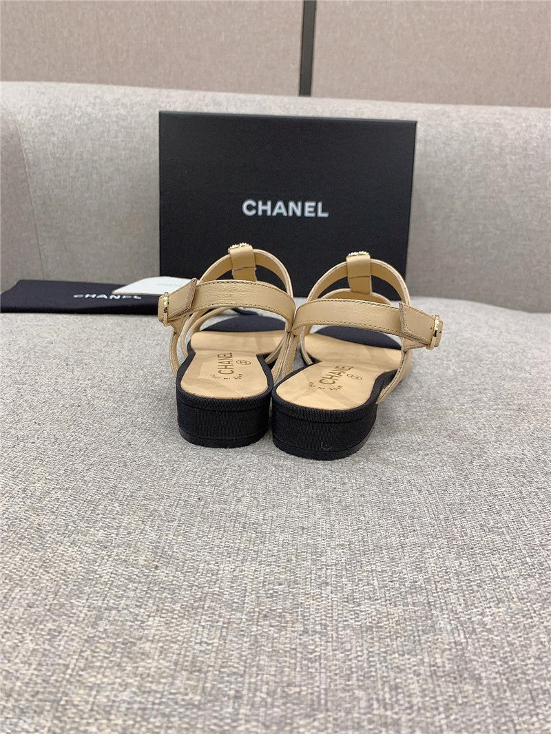 High Quality Luxury Chanel New Flat Sandals product detail