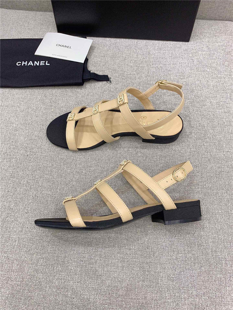High Quality Luxury Chanel New Flat Sandals product detail