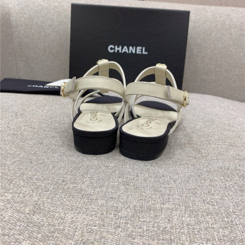 High Quality Luxury Chanel New Flat Sandals – Style 53382 product detail