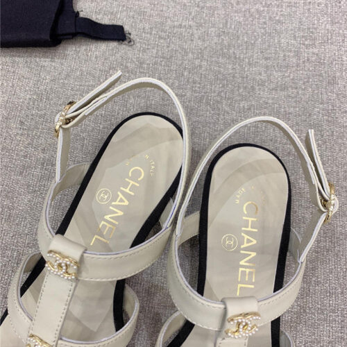 High Quality Luxury Chanel New Flat Sandals – Style 53382 product detail