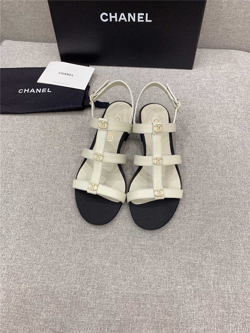High Quality Luxury Chanel New Flat Sandals – Style 53382 product detail