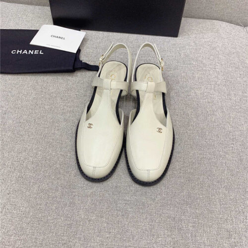 High Quality Luxury Chanel New Mary Jane Back Empty Shoes product detail