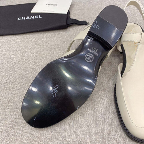High Quality Luxury Chanel New Mary Jane Back Empty Shoes product detail