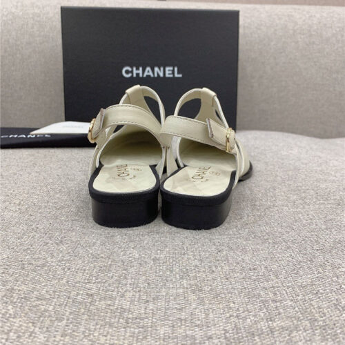 High Quality Luxury Chanel New Mary Jane Back Empty Shoes product detail
