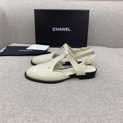 High Quality Luxury Chanel New Mary Jane Back Empty Shoes product detail