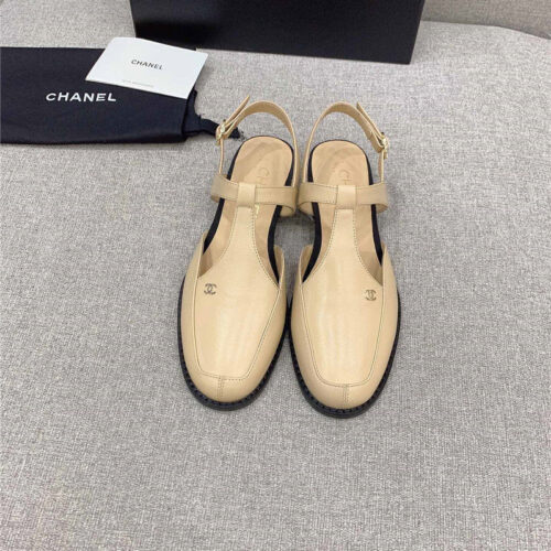 High Quality Luxury Chanel New Mary Jane Back Empty Shoes – Style 91462 product detail